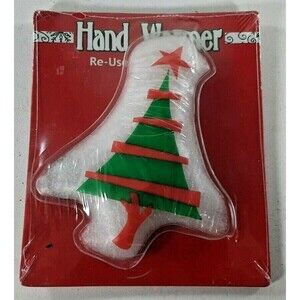 Christmas Hand Warmer Re-Use Over and Over New